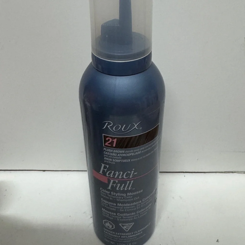 Roux Fanci Full Style Mousse Plush Brown 6 OZ
